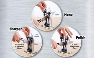 Точилка для кухонных ножей Bavarian Edge OZ-282 Knife Sharpener (ножеточка)